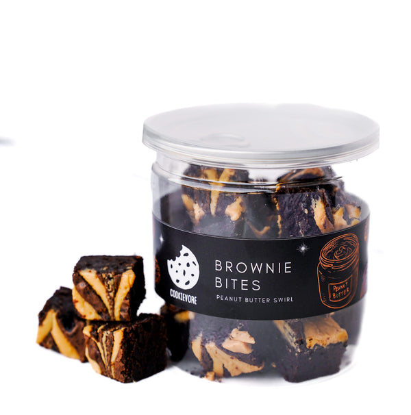 Large Peanut Butter Brownie Bites Can