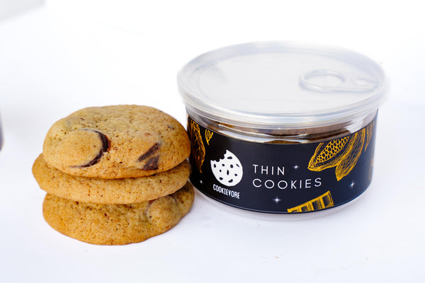 Small Thin Cookies Bites Can